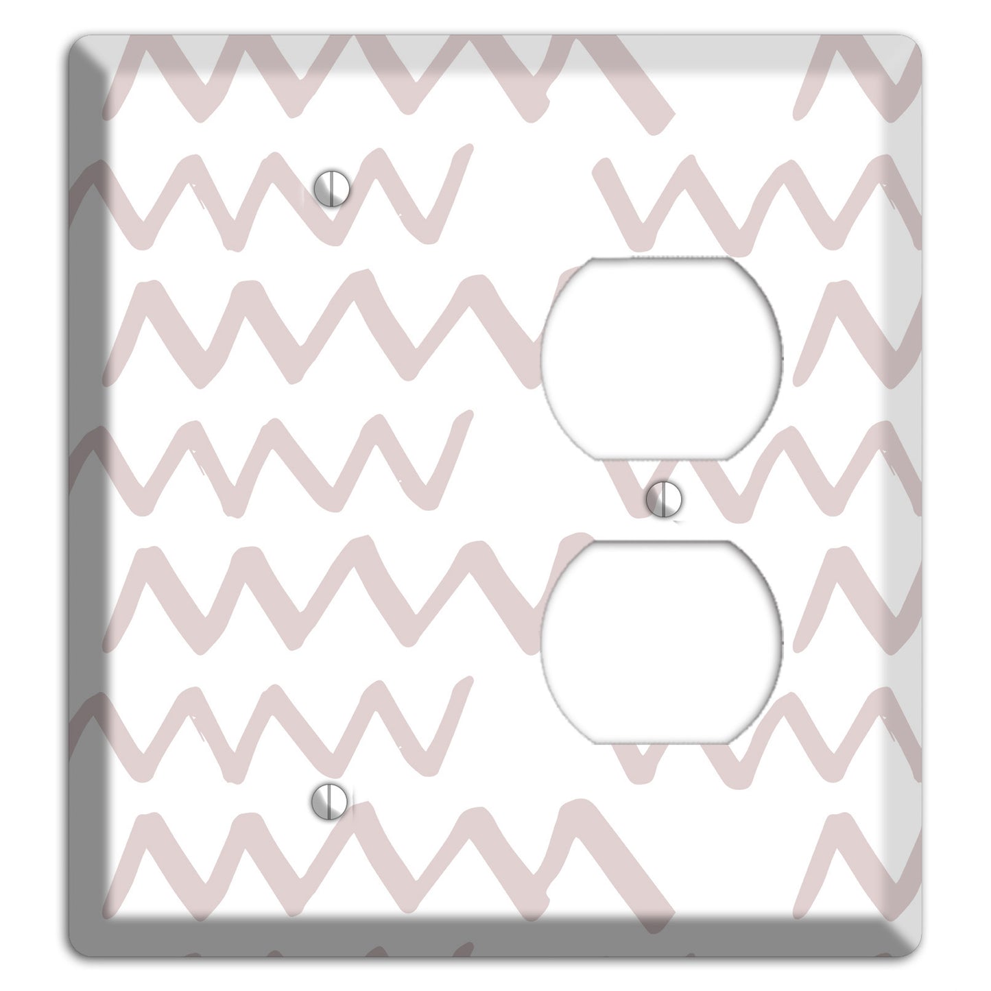 Abstract 19 Blank / Duplex Wallplate