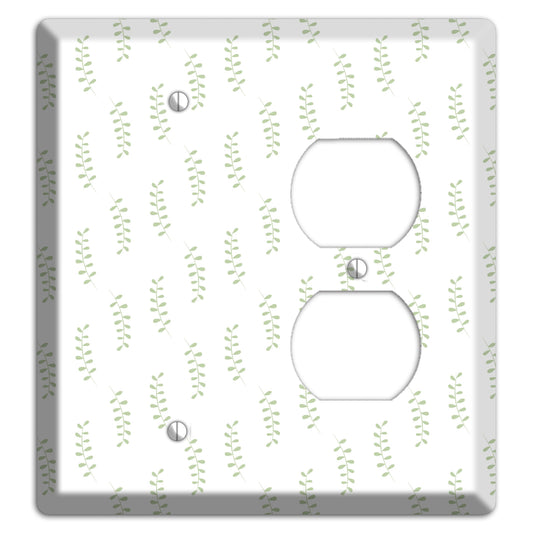 Leaves Style AA Blank / Duplex Wallplate