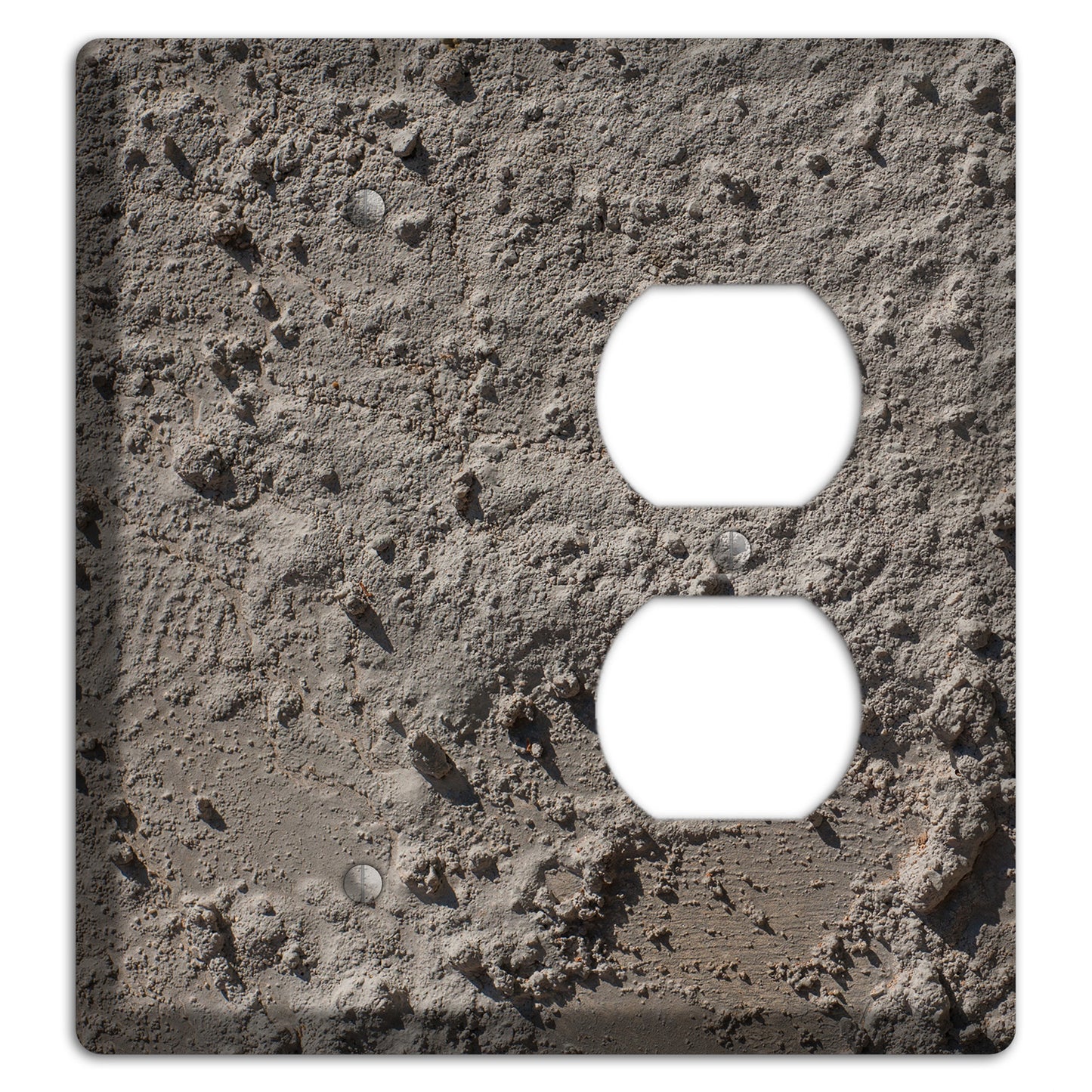 Plaster 3 Blank / Duplex Wallplate