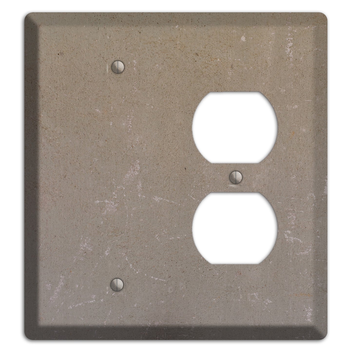 Old Concrete 6 Blank / Duplex Wallplate