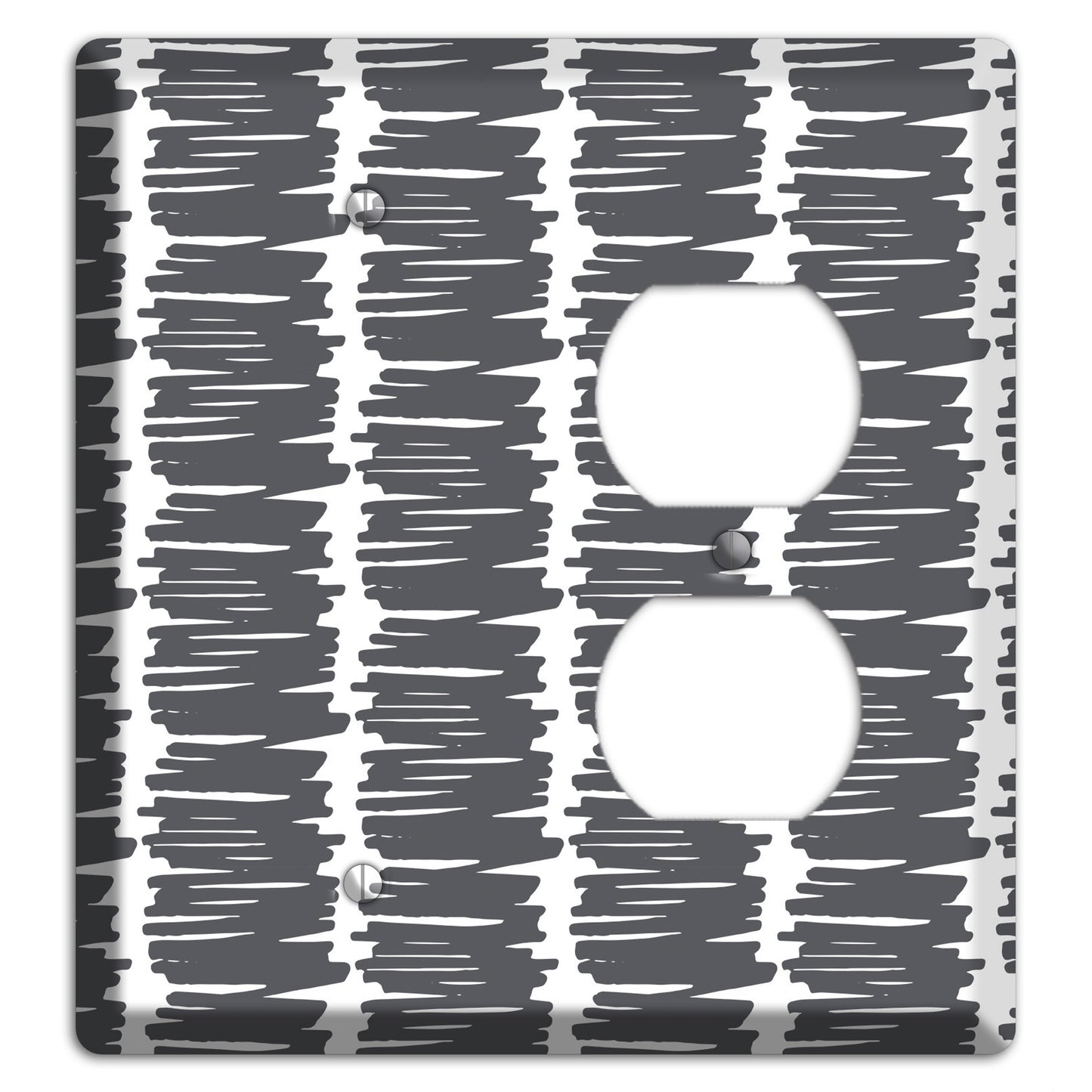 Abstract 20 Blank / Duplex Wallplate