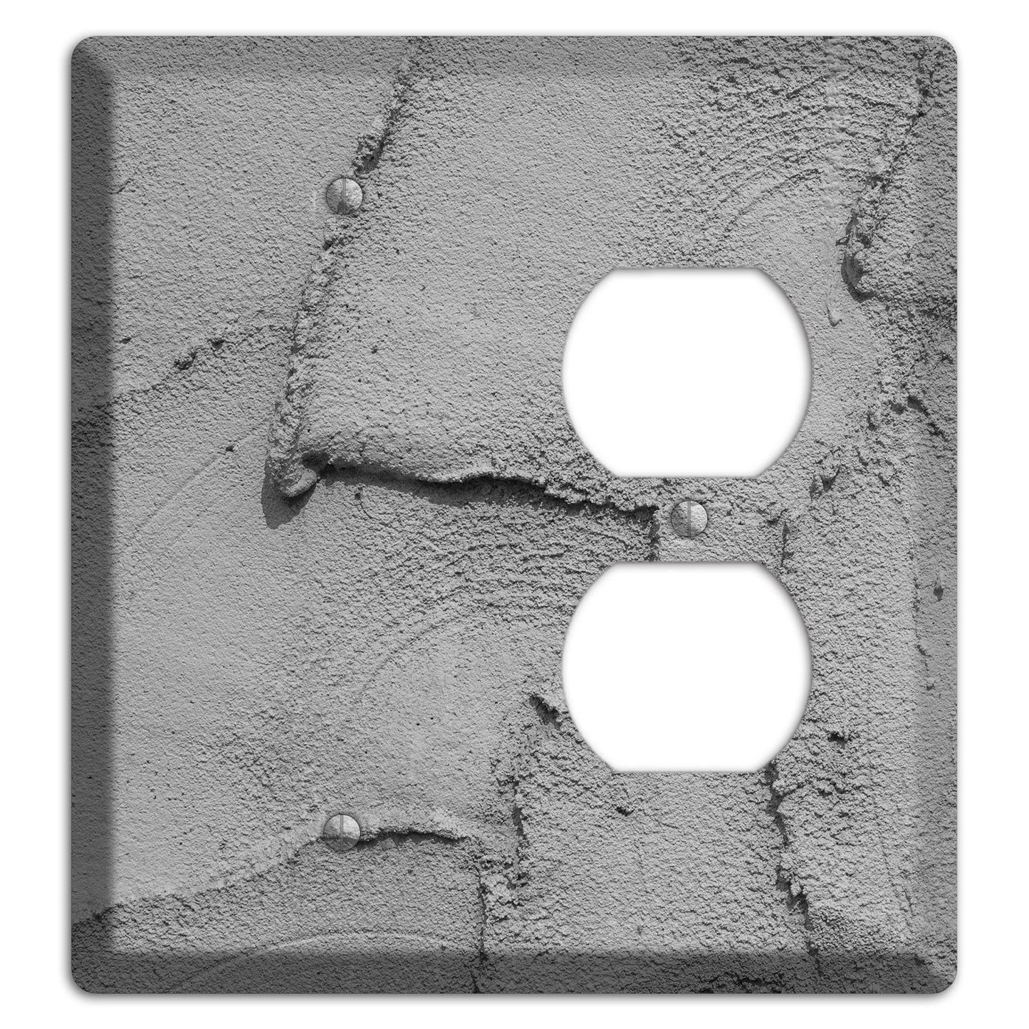 Plaster 7 Blank / Duplex Wallplate