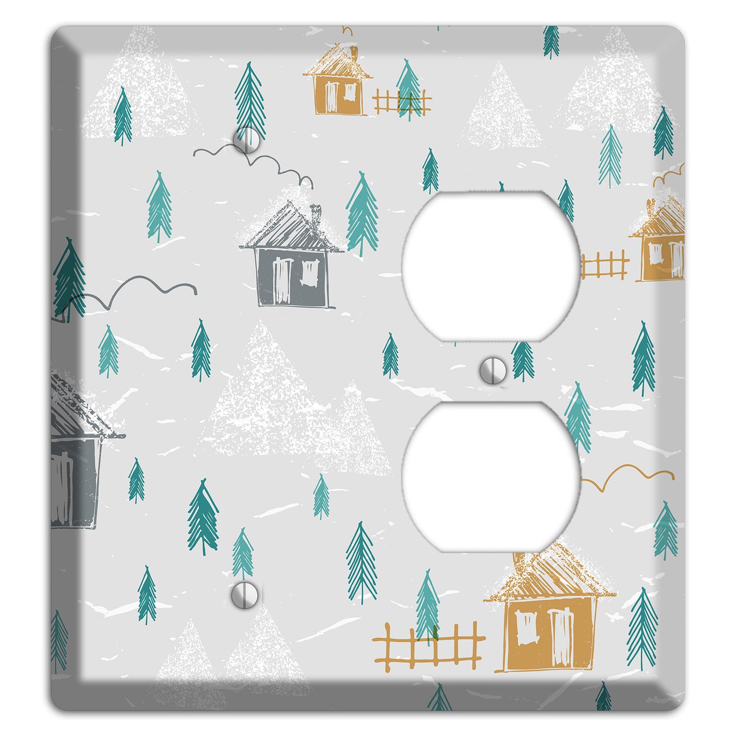 Wildlife Neighborhoods 2 Blank / Duplex Wallplate