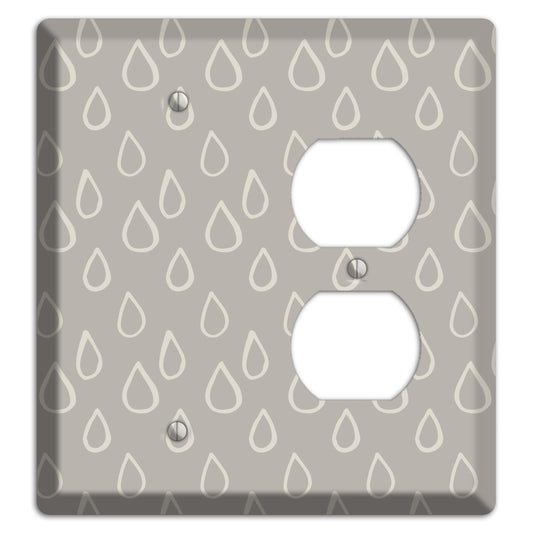 Simple Scandanavian Style N Blank / Duplex Wallplate