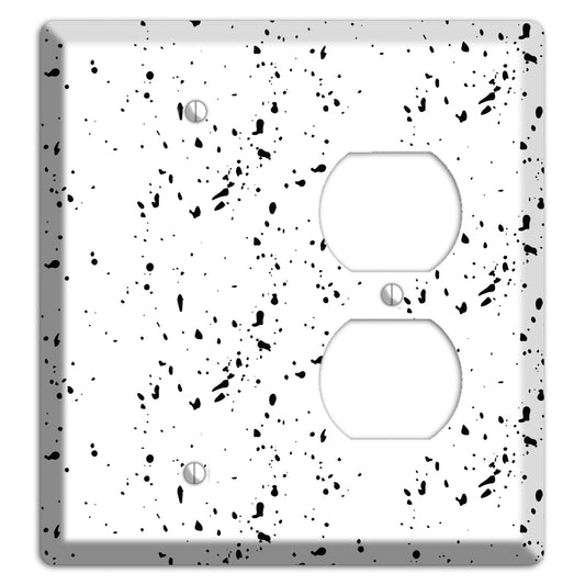 Ink Drops 2 Blank / Duplex Wallplate