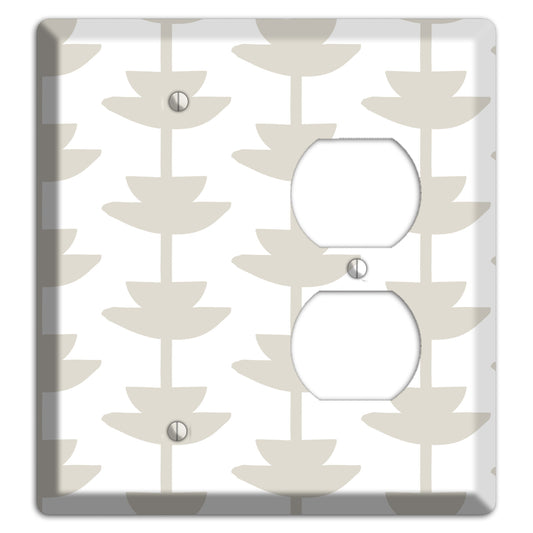 Simple Scandanavian Style P Blank / Duplex Wallplate