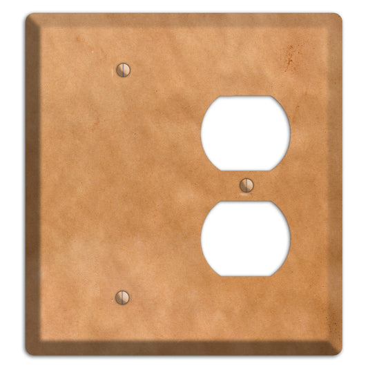 Aged Paper 9 Blank / Duplex Wallplate