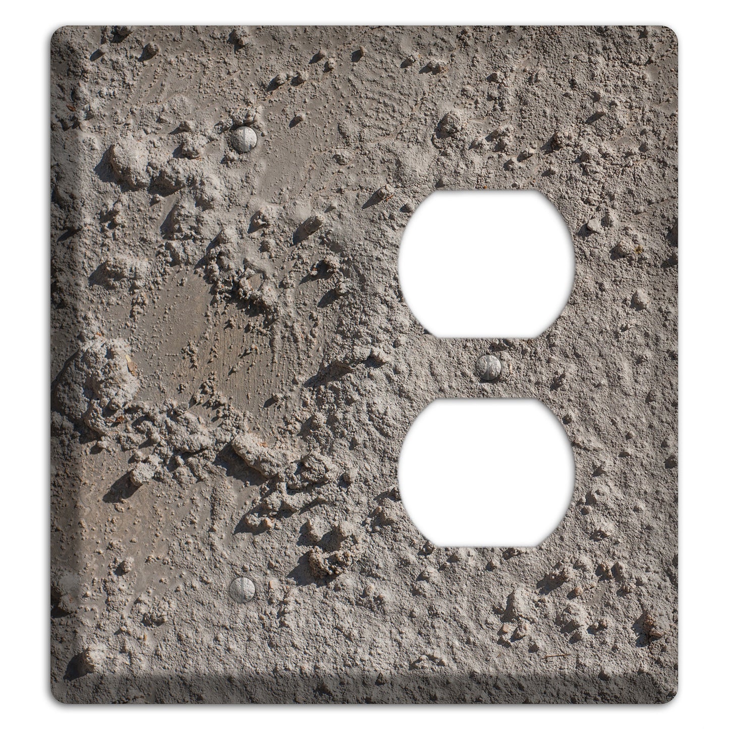 Plaster 2 Blank / Duplex Wallplate