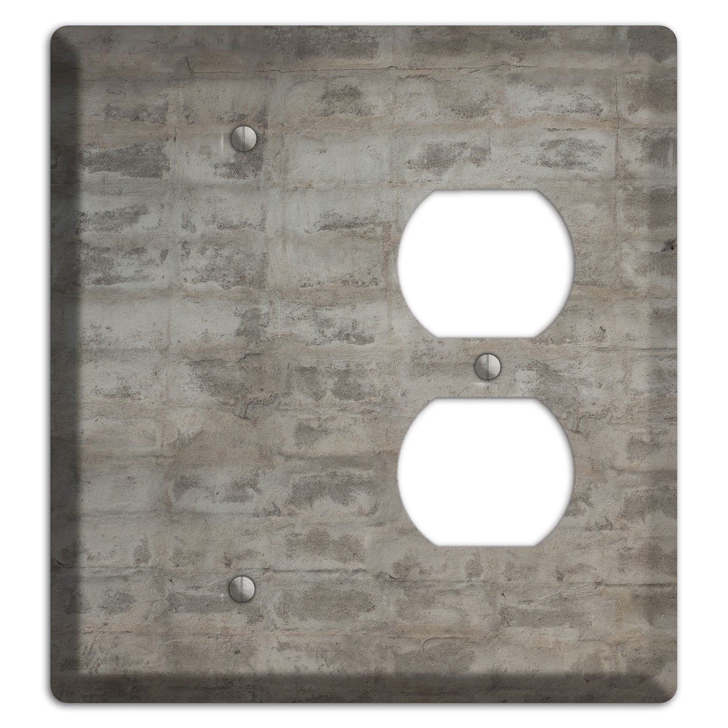 Old Concrete 16 Blank / Duplex Wallplate