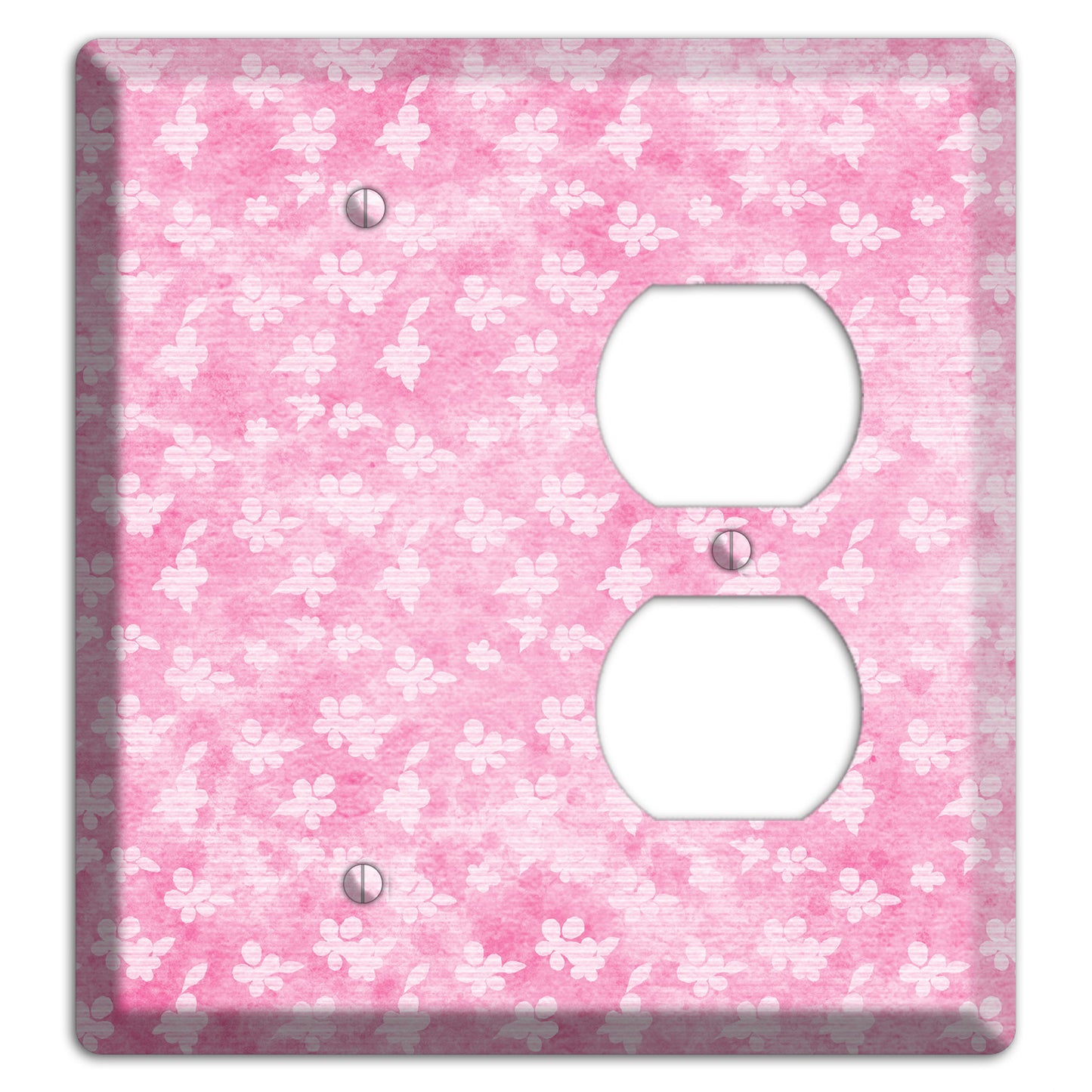 Cupid Pink Texture Blank / Duplex Wallplate