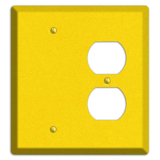 Moon Yellow Kraft Blank / Duplex Wallplate