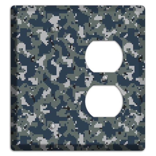 Navy 2007 Camo Blank / Duplex Wallplate