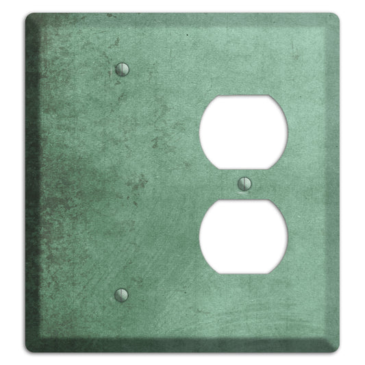 Bay Leaf Vintage Grunge Blank / Duplex Wallplate