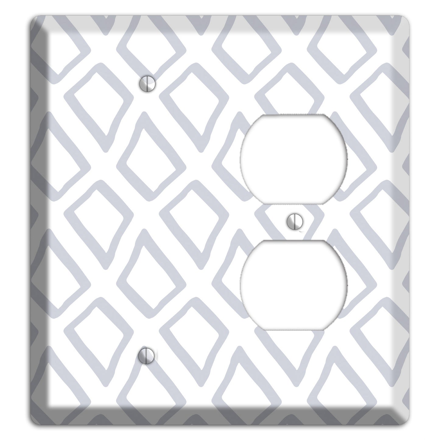 Abstract 29 Blank / Duplex Wallplate