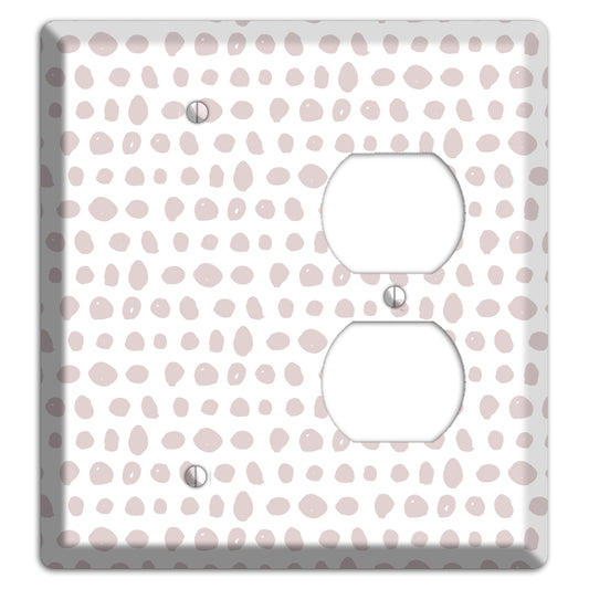 Abstract 5 Blank / Duplex Wallplate