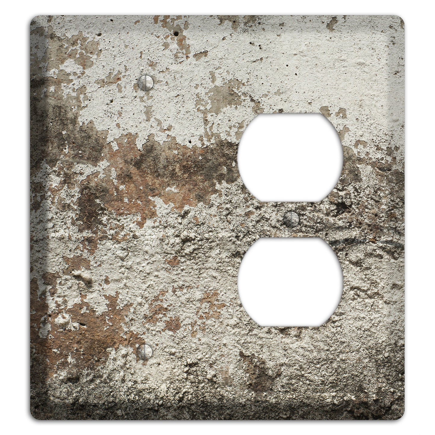 Old Concrete 12 Blank / Duplex Wallplate