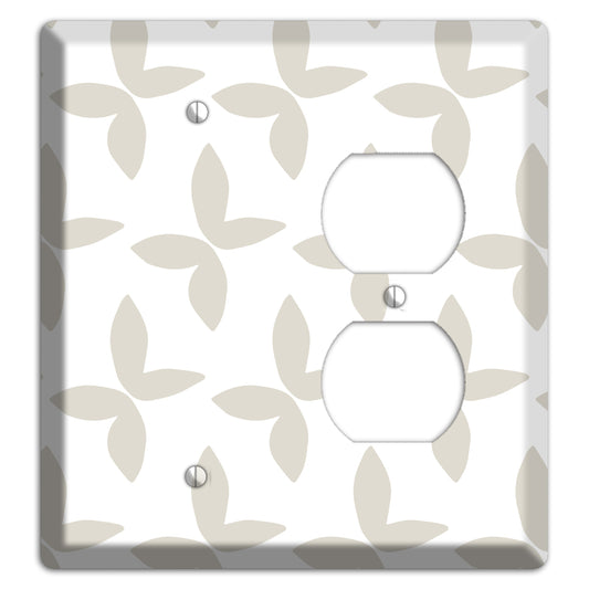 Simple Scandanavian Style O Blank / Duplex Wallplate