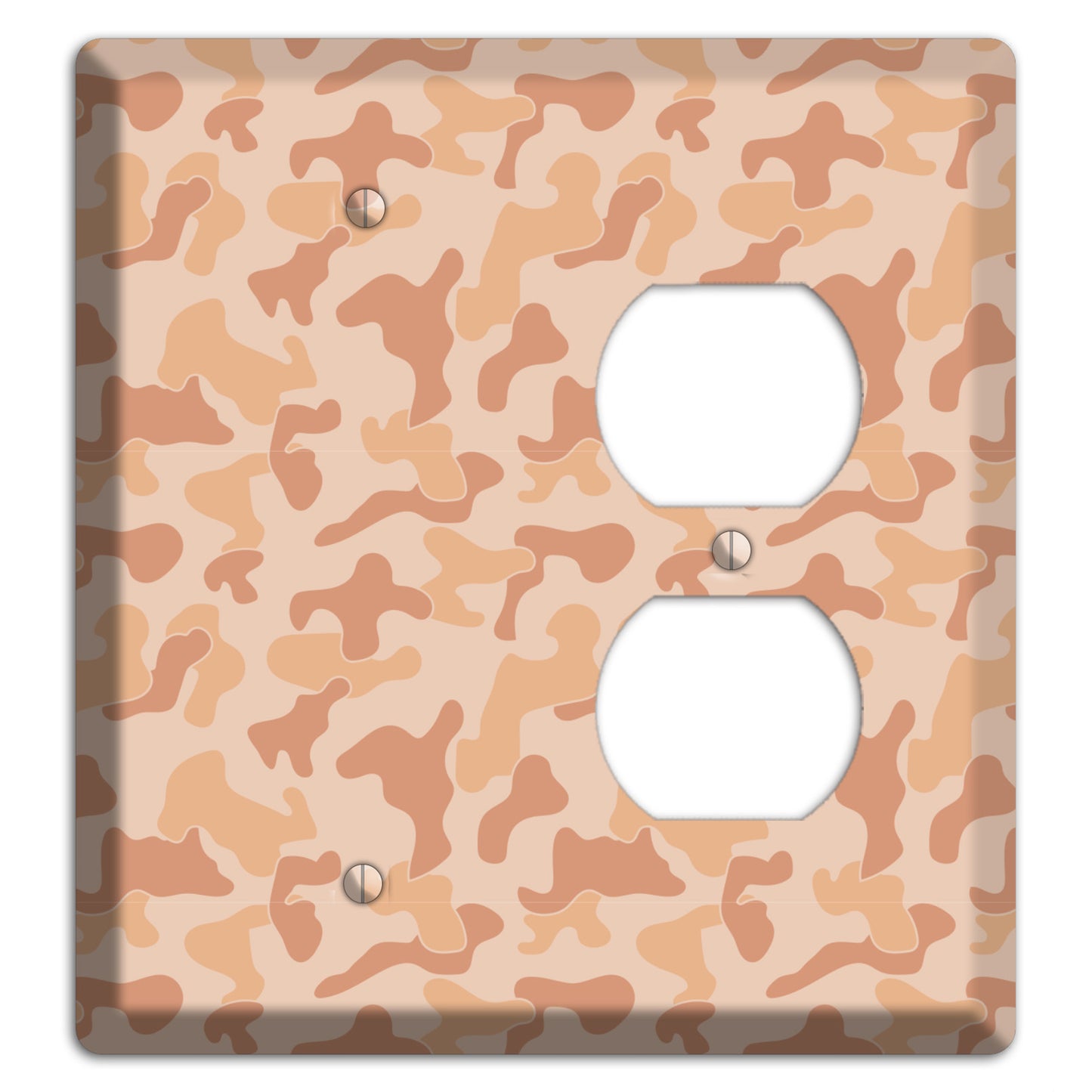 Beach Camo Blank / Duplex Wallplate