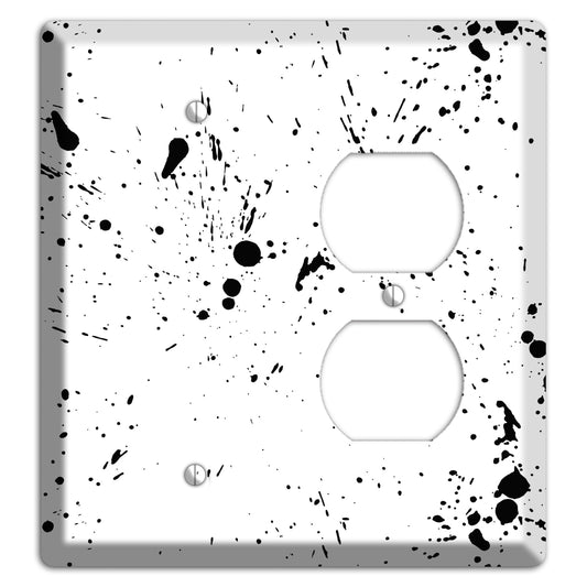 Ink Splash 8 Blank / Duplex Wallplate