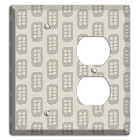 Simple Scandanavian Style EE Blank / Duplex Wallplate