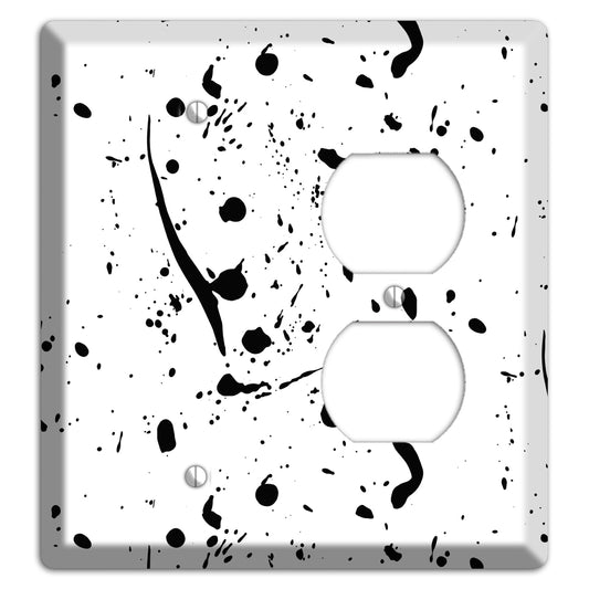 Ink Splash 2 Blank / Duplex Wallplate