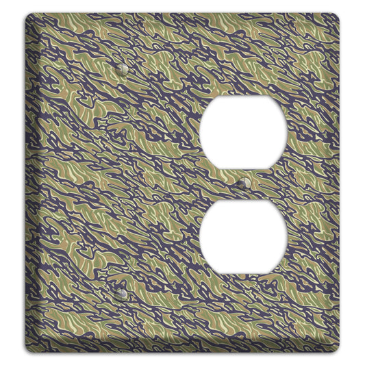 Vietnam Tiger 2 Camo Blank / Duplex Wallplate