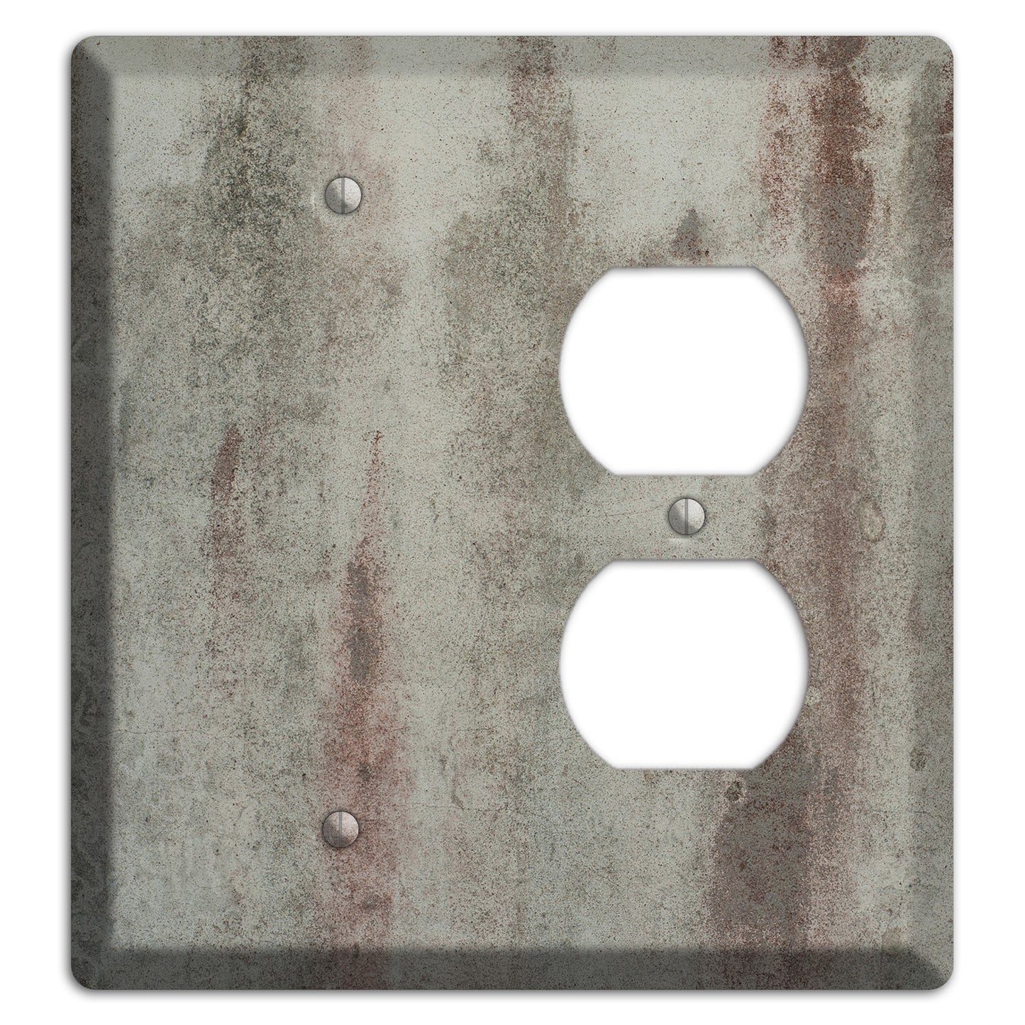 Old Concrete 15 Blank / Duplex Wallplate