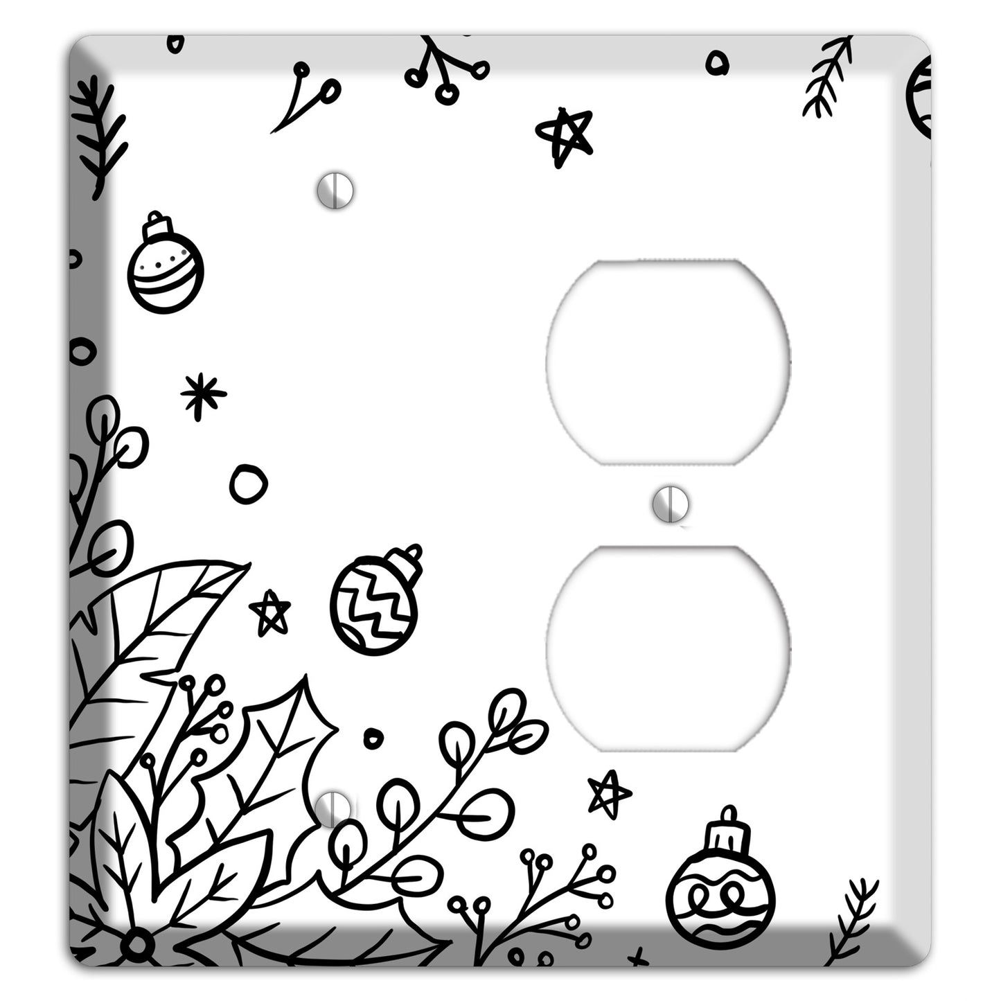 Cartoon Christmas 1 Blank / Duplex Wallplate