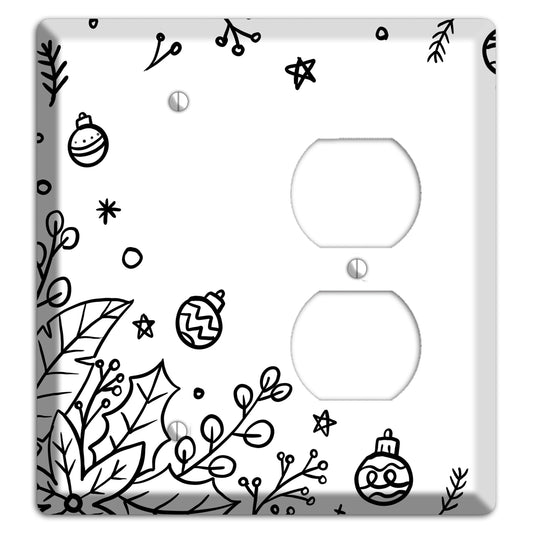 Cartoon Christmas 1 Blank / Duplex Wallplate