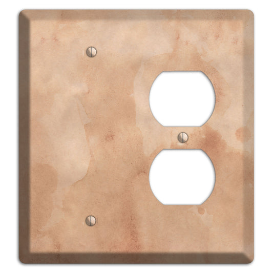 Aged Paper 1 Blank / Duplex Wallplate