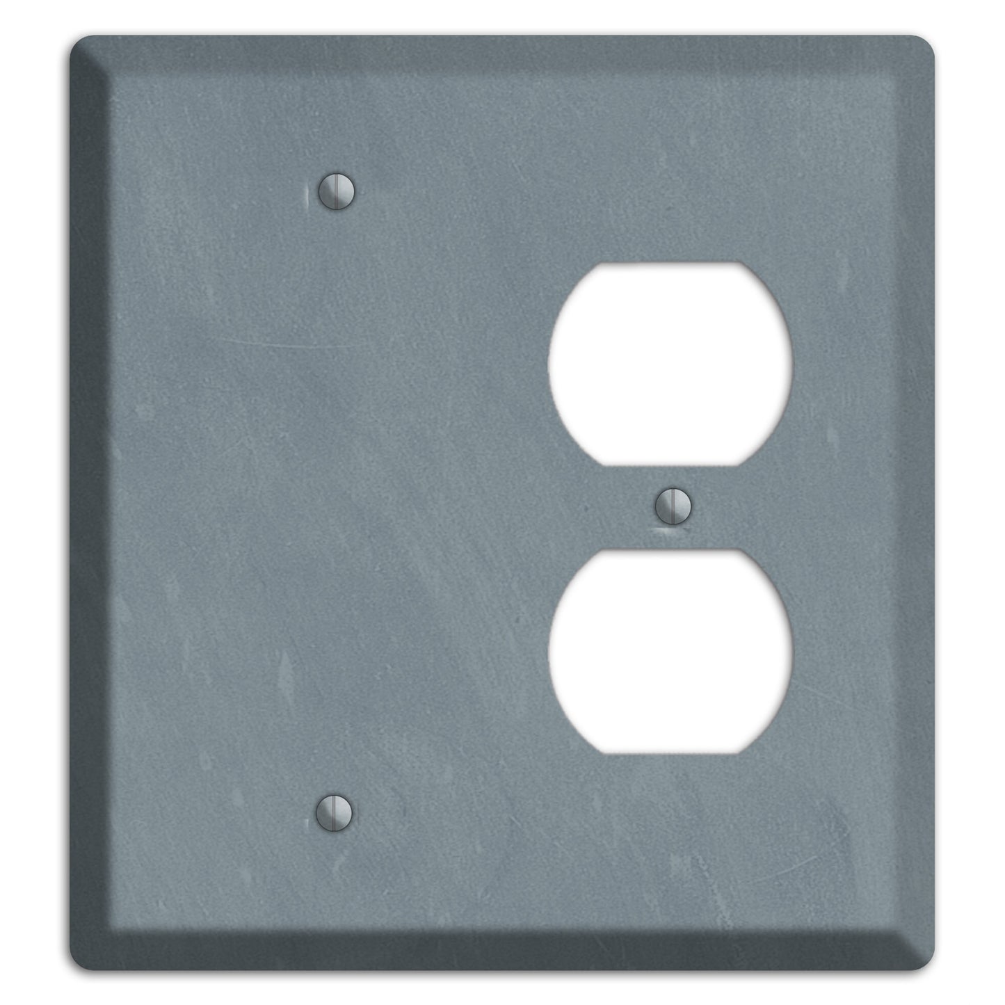 Chalk Slate Blank / Duplex Wallplate