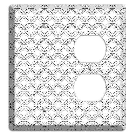 Leaves Style K Blank / Duplex Wallplate