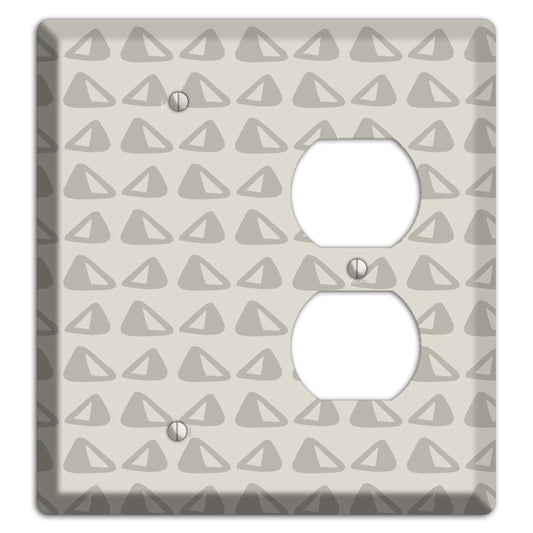 Simple Scandanavian Style NN Blank / Duplex Wallplate