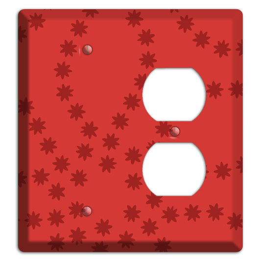 Multi Red Constellation Blank / Duplex Wallplate