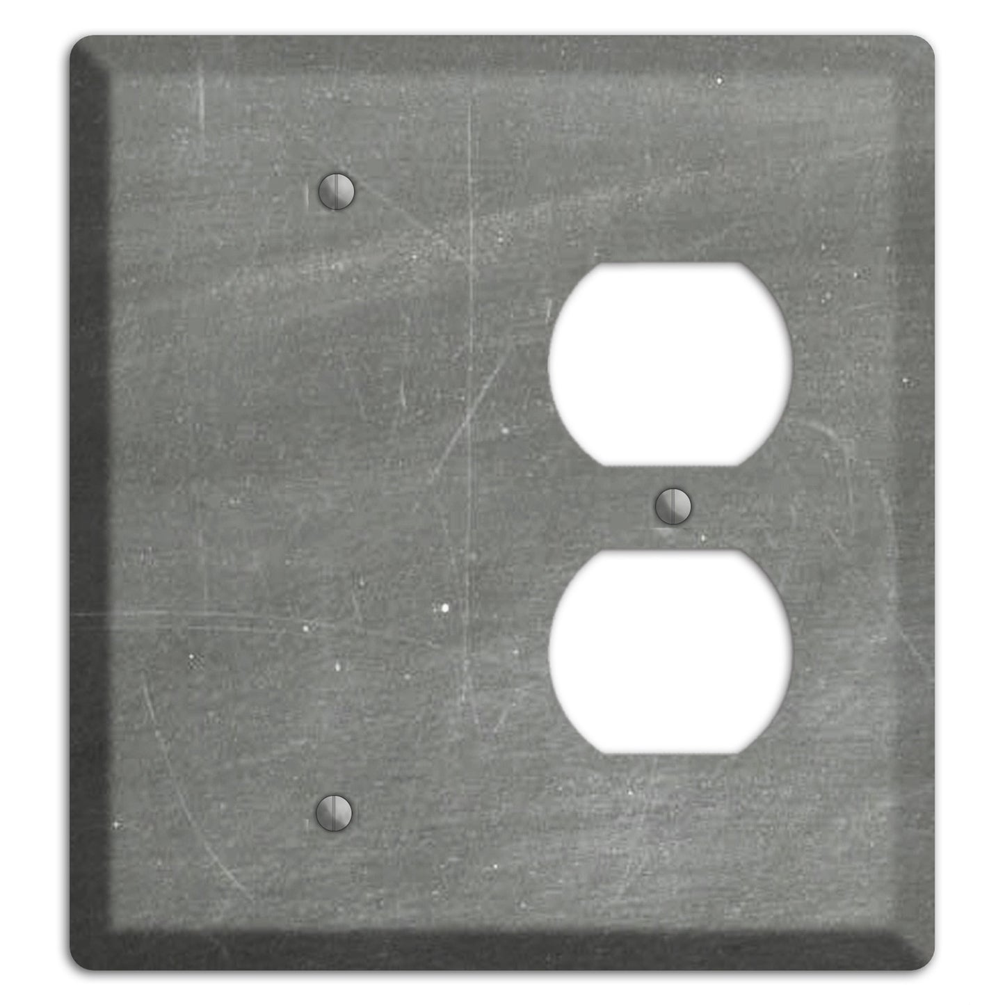 Chalk Green Blank / Duplex Wallplate