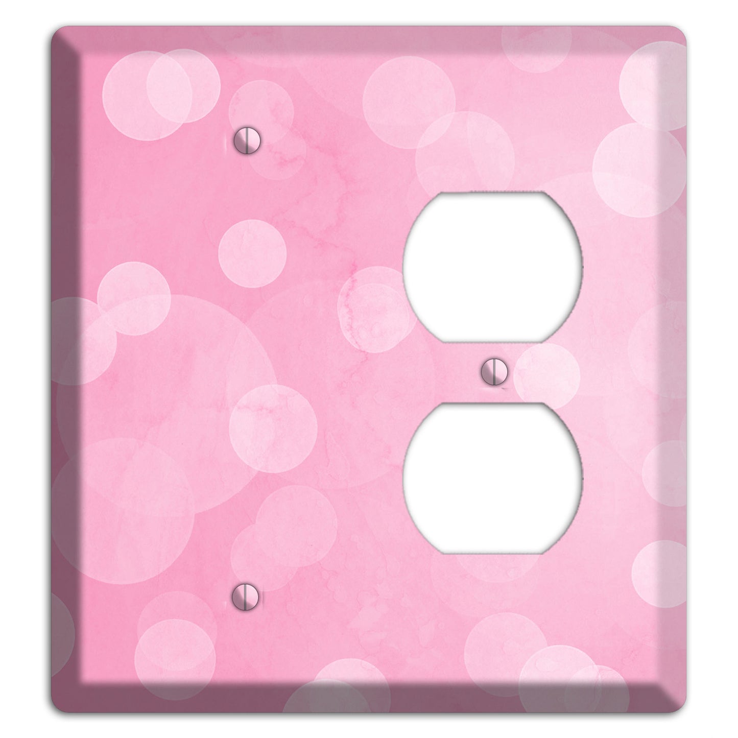 purple Pizzaz Pink Texture Blank / Duplex Wallplate