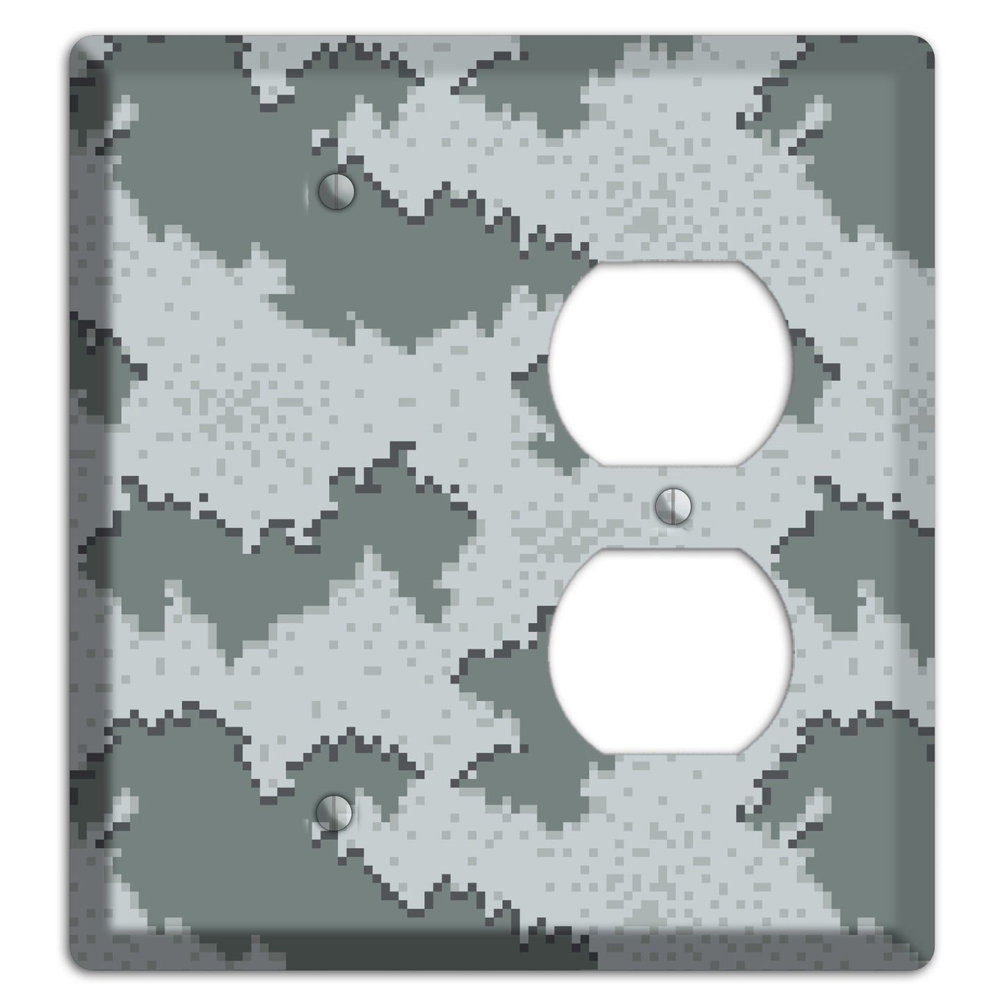 Marpat Winter Camo Blank / Duplex Wallplate