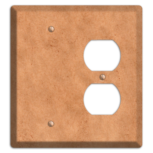 Aged Paper 7 Blank / Duplex Wallplate