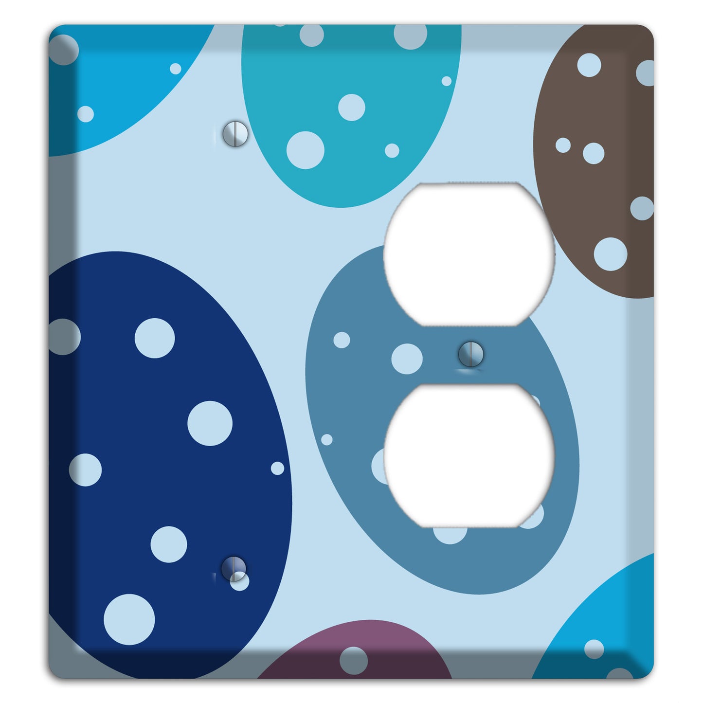 Blue Eggs Blank / Duplex Wallplate