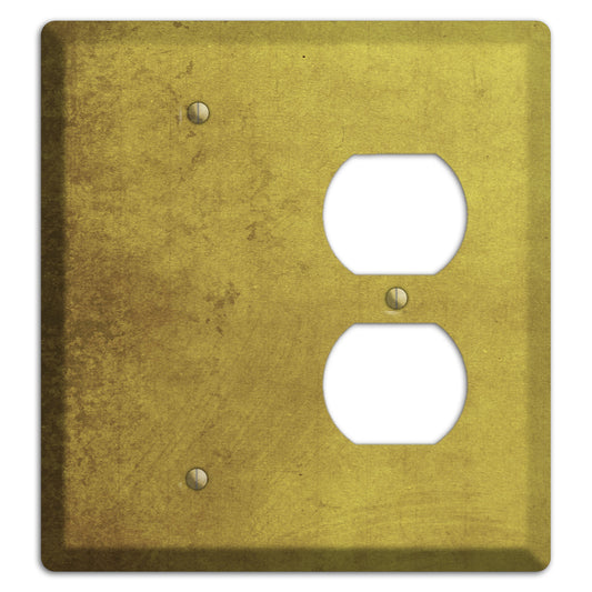 Husk Vintage Grunge Blank / Duplex Wallplate