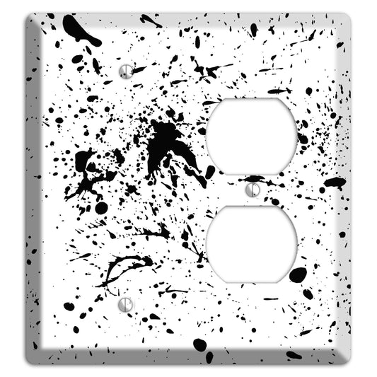 Ink Splash 4 Blank / Duplex Wallplate