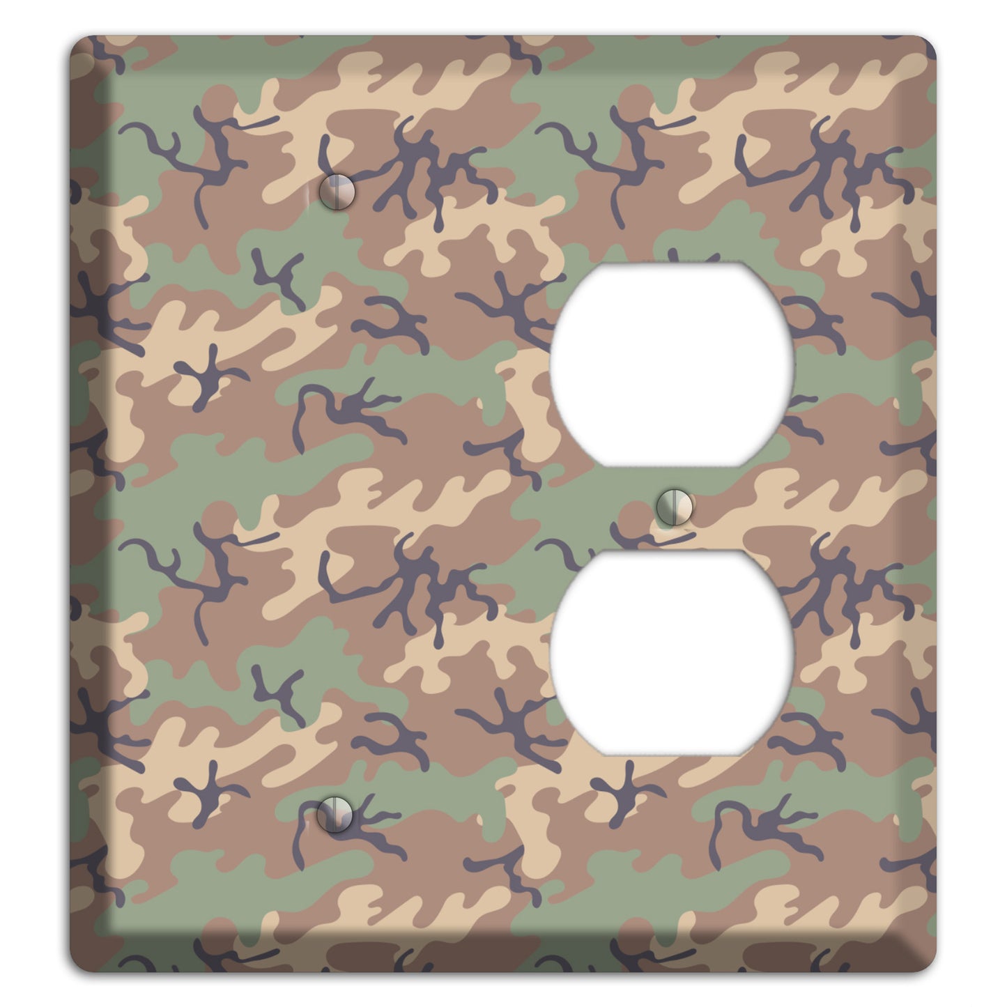 Jungle 1968 Camo Blank / Duplex Wallplate