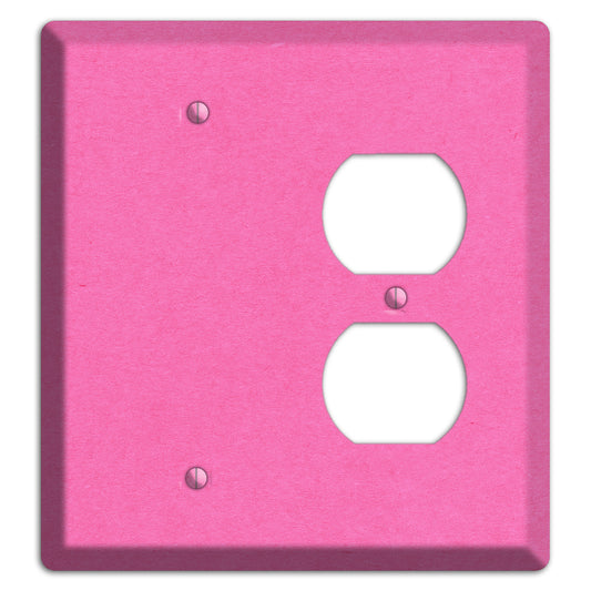 Persian Pink Kraft Blank / Duplex Wallplate