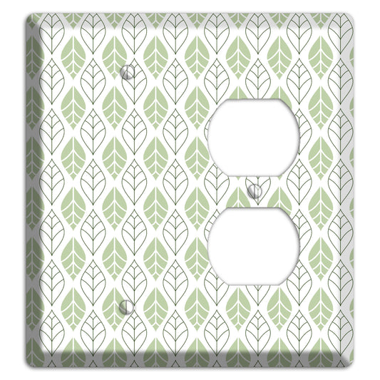 Leaves Style W Blank / Duplex Wallplate