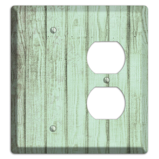 Norway Weathered Wood Blank / Duplex Wallplate