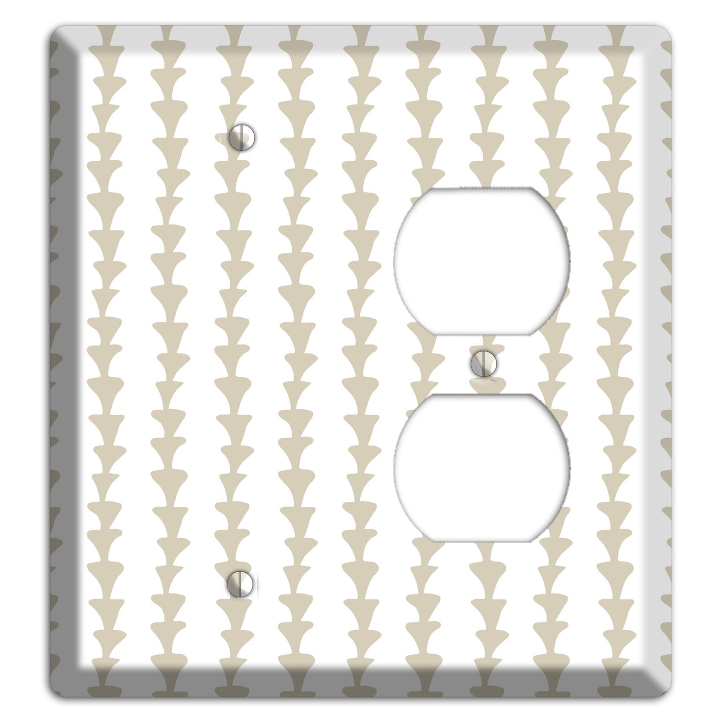 Simple Scandanavian Style A Blank / Duplex Wallplate