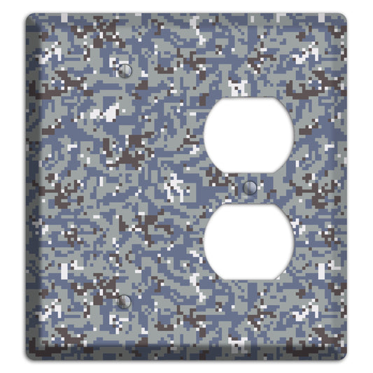 NWU Grey Dom Camo Blank / Duplex Wallplate