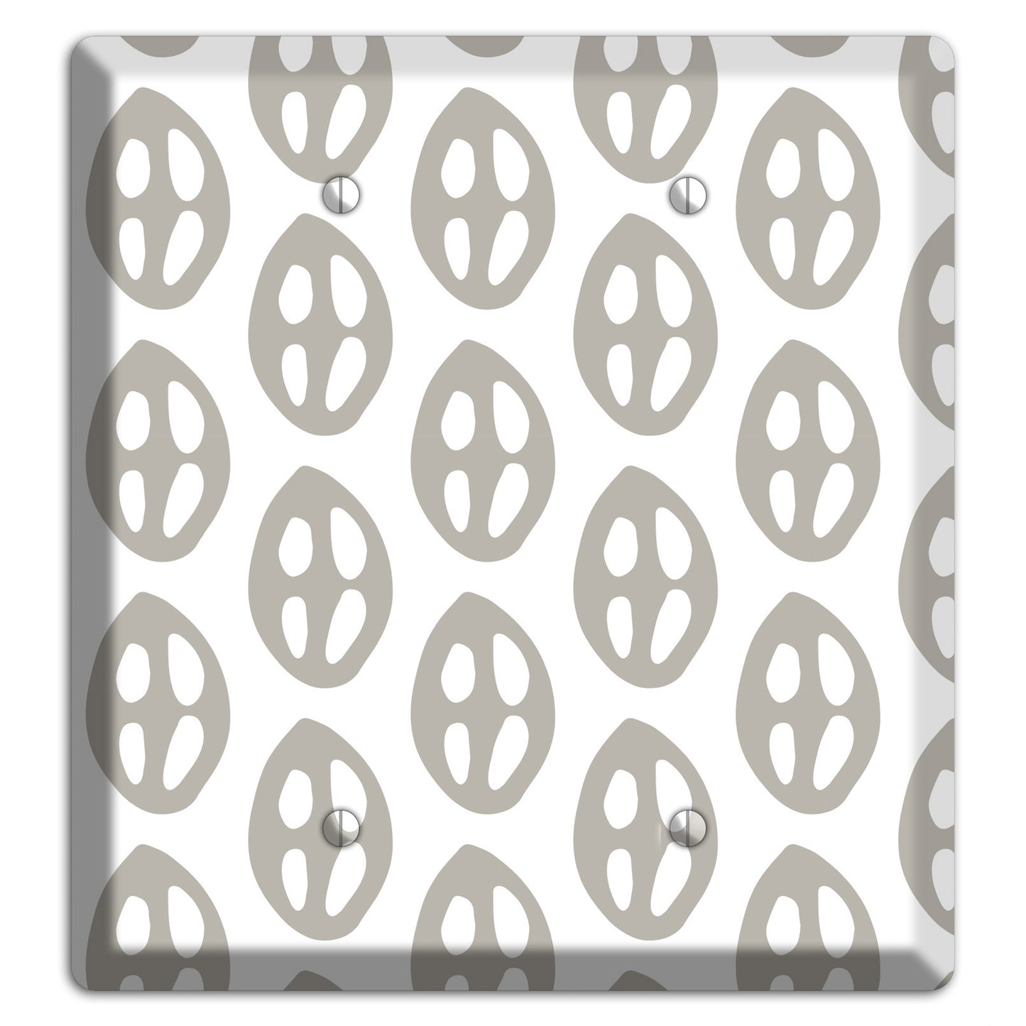 Simple Scandanavian Style BB 2 Blank Wallplate