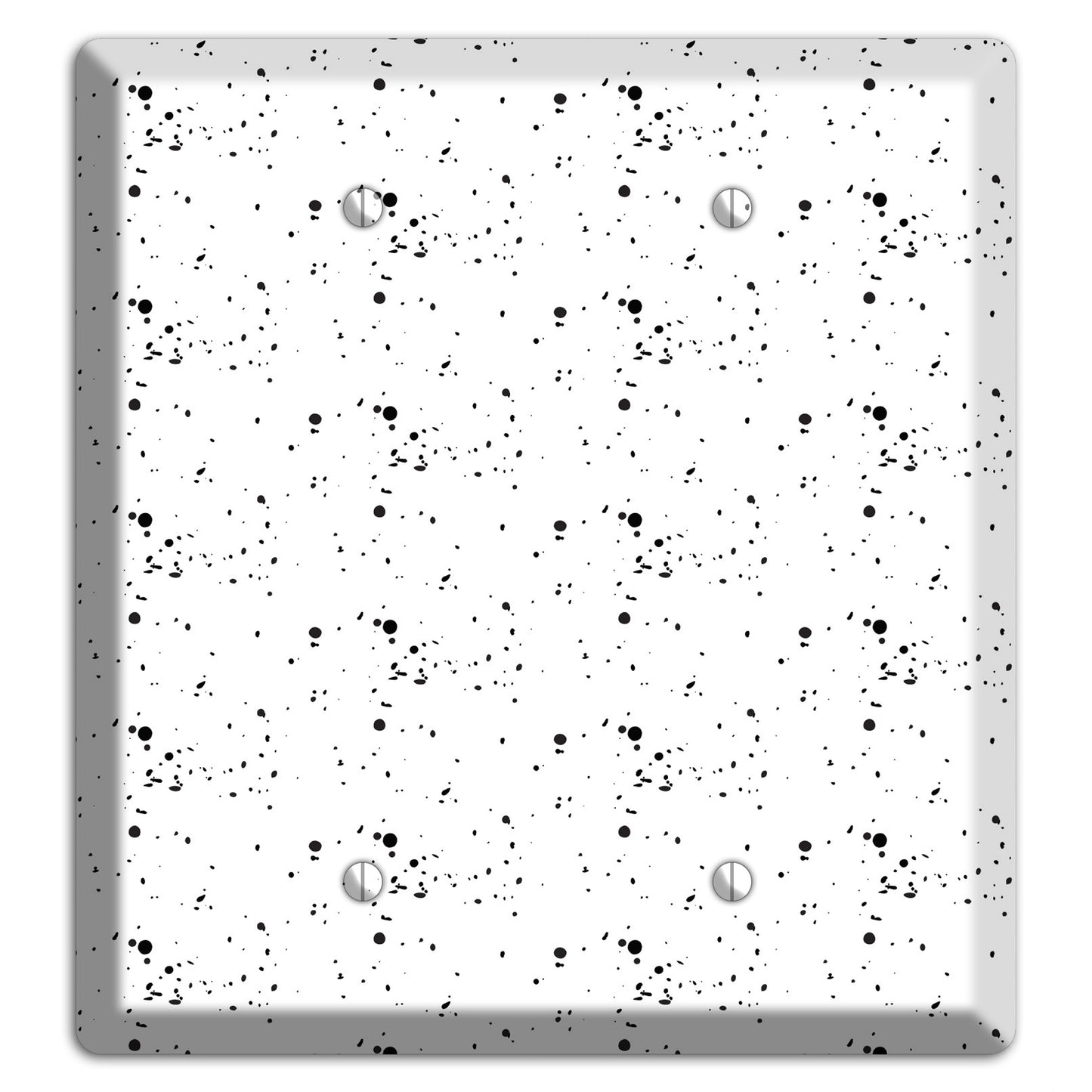 Ink Drops 8 2 Blank Wallplate