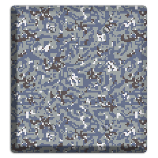 NWU Grey Dom Camo 2 Blank Wallplate